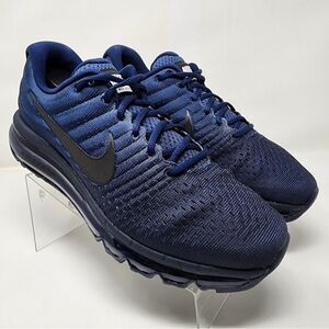Men’s Nike Shoes Size 9 Air Max 2017 Midnight Navy 270 Force 90 1 97 95 NEW